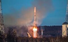 Russia launched 55 satellites into orbit on Tuesday