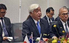 Australia, US and Japan strengthen military cooperation