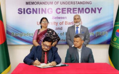 MoU signed between BUP, BU