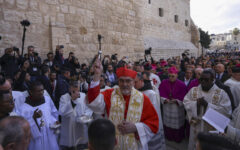 Bethlehem marks sombre Christmas under shadow of war