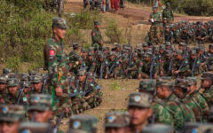 Myanmar ethnic rebels say captured junta western command