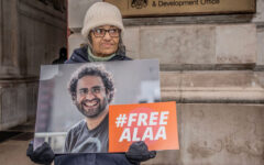 Mother of jailed UK-Egyptian activist reaches 100th day of hunger strike