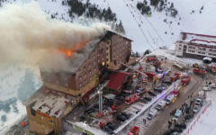 Toll in Turkey ski resort fire climbs to 66