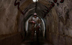 Elaborate military tunnel complex linked to Assad’s palace