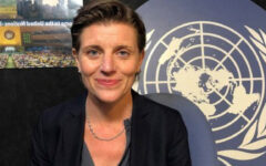 Gwyn Lewis assures UN’s support for ICT trial process