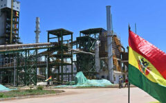 Bolivia inaugurates steel plant built with Chinese loan