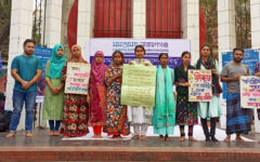 Street Drama “Our Loved Ones, Our Responsibility” Performed at Shaheed Minar Premises