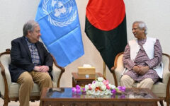 UN chief backs Bangladesh reforms, voices concern over Rohingya aid cuts 