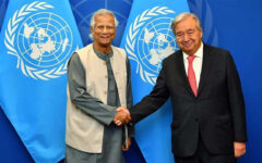 Guterres reiterates UN support to Bangladesh over Rohingya issue