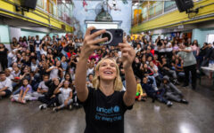 UNICEF Goodwill Ambassador Millie Bobby Brown meets adolescent girls in Brazil and champions their rights