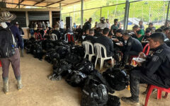 Colombian guerillas release hostage security forces