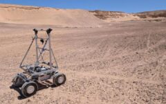 Spanish technology company GMV unveiled a GPS-like navigation system for the moon