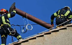Vatican chimney installed ahead of papal conclave