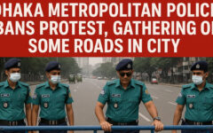 DMP bans protest, gathering on some roads in city