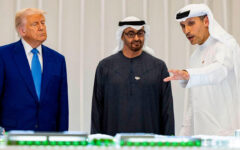 Trump caps Gulf tour in Abu Dhabi with dizzying investment pledges