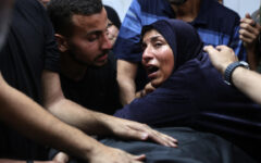 First responders in Gaza run out of supplies