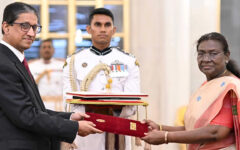 Bangladesh envoy presents credentials to Indian President