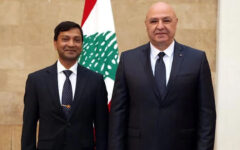 Bangladesh envoy presents credentials to Lebanese president 