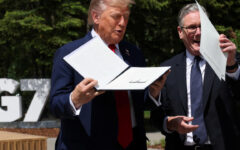 G7 leaders urge Trump to ease off trade war