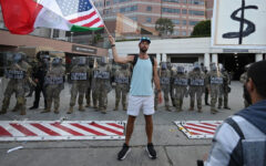 Marines deploy in LA ahead of mass anti-Trump protests