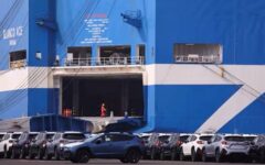 Japanese auto exports to the United States fell almost a quarter in May