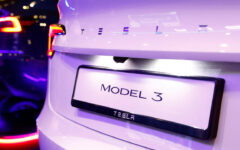 Tesla’s car sales in Britain tumbled more than 45% from a year earlier in May, New AutoMotive showed