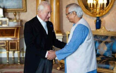 Chief Adviser Yunus Holds Private Audience with King Charles III at Buckingham Palace