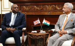 India hails trade deal in talks with visiting British FM