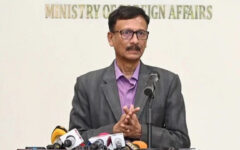 Touhid to leave for Malaysia to attend ARF meeting