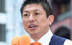 ‘Japanese-first’ party denies ties with Russia