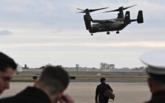US Osprey makes emergency landing in Japan