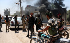 UN says south Syria violence has displaced more than 128,000