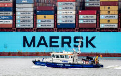 Shipping giant Maersk raises outlook on strong demand outside US
