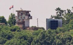 North Korea denies removing border loudspeakers