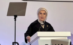 Erdogan’s wife calls on Melania Trump to speak up for Gaza’s children