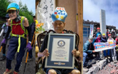 Japanese climber, 102, sets Mount Fuji record