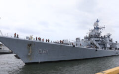 Philippines’ Marcos in India as navies hold joint drills