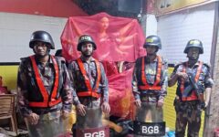 430 BGB platoons providing security at 2,857 puja mandaps