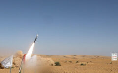 Israel army says intercepted missile fired from Yemen