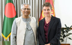 UN Resident Coordinator meets Chief Adviser, pledges support for February elections