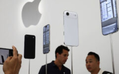 Sales of ‘services’ help Apple beat earnings forecasts