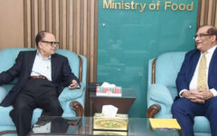 Pakistani envoy meets Food Adviser