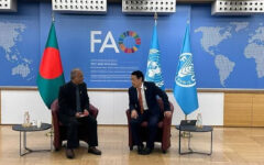 Agricultural adviser meets FAO Director-General in Rome
