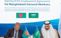Bangladesh, Saudi Arabia sign landmark deal on manpower recruitment