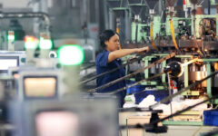 China’s factory activity shrinks for seventh straight month