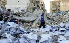 Lebanon says Israeli strikes kill three
