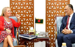 UK Trade Envoy to Bangladesh Baroness Winterton meets Commerce Adviser
