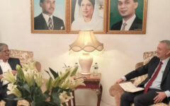 EU ambassador meets Mirza Fakhrul
