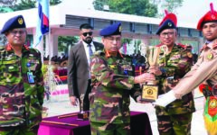 Army Chief inspects BNCC annual closing parade