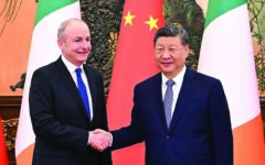 Irish PM calls for ‘open trade’ in talks with China’s Xi     
